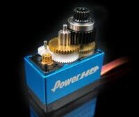 Power HD micro digital servo HD-1581HB: gear train and ball bearing.