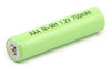 Rechargeable NiMH AAA Battery: 1.2 V, 700 mAh, 1 cell