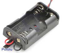Bodhilabs VPack5.0V 2-AA Battery Holder w/ 5V Regulator