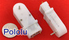 120:1 Mini Plastic Gearmotor 90-Degree Output