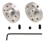 Pololu Universal Aluminum Mounting Hub for 6mm Shaft Pair