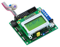 MLX90614 temperature sensor connected to an Orangutan SV-168.