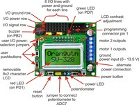 Orangutan SV-328 top view with components labeled.