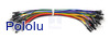 Premium Jumper Wire 50-Piece Rainbow Assortment M-M 6"