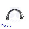 Premium Jumper Wire 10-Pack M-M 6" Black