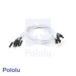 Premium Jumper Wire 10-Pack M-F 12" White