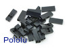 0.1" (2.54mm) Crimp Connector Housing: 1x2-Pin 25-Pack