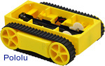 RP5 Tracked Chassis Yellow