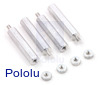 Aluminium Standoff 4-Pack 1.25" M-F