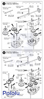 Instructions for Tamiya 4-Speed Crank-Axle Gearbox page&nbsp;3.