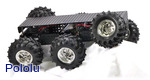 Dagu Wild Thumper 6WD All-Terrain Chassis, Black, 34:1