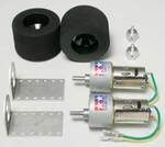 Tamiya 72101 Gear Head Motor + Sponge Tire Set