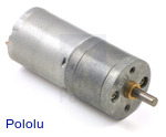 34:1 Metal Gearmotor 25Dx52L mm HP
