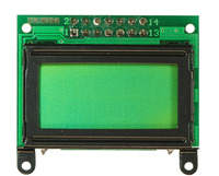 8x2 Character LCD - Black Bezel (Parallel Interface)