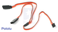 Servo Y Splitter Cable 12"