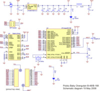 Pololu Baby Orangutan B-48/B-168 schematic diagram.