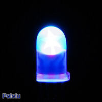 Multicolor RGB LED with RGB elements on.