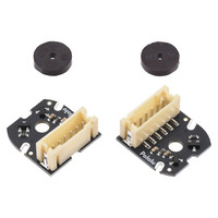 Magnetic Encoder Pair Kit with Top-Entry Connector for 20D mm Metal Gearmotors, 20 CPR, 2.7-18V