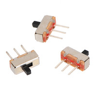 Mini Slide Switch: 3-Pin, SPDT, 0.3A (3-Pack)