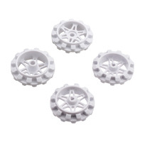 Replacement Sprocket Set for Zumo Chassis - White